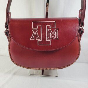 Texas A&M Leather Handbag